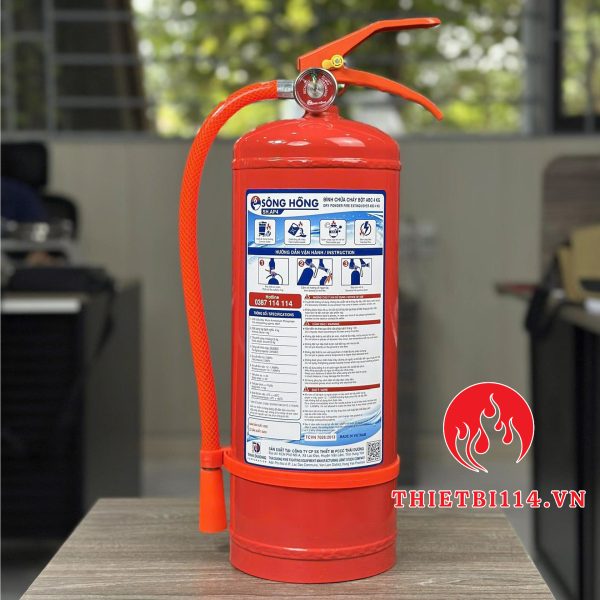 Bình chữa cháy Sông Hồng ABC 4kg