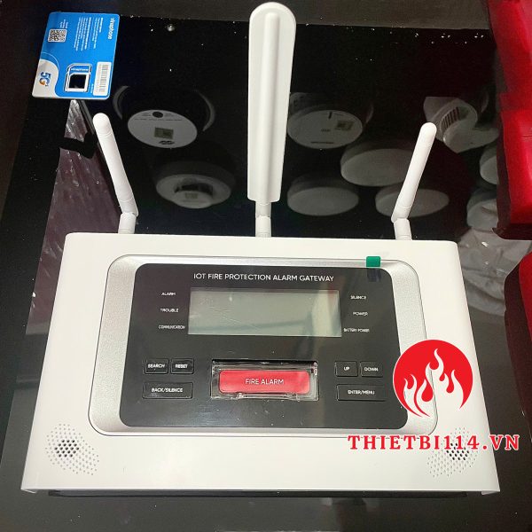 Tủ trung tâm báo cháy không dây Hikvision