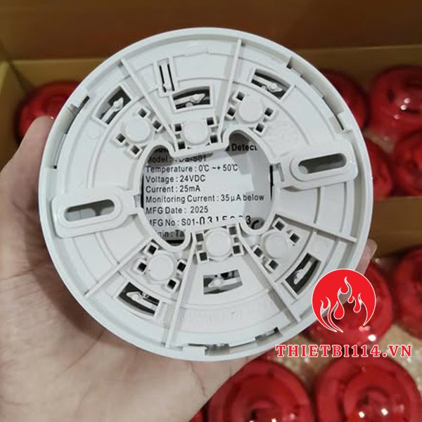 Đầu báo khói Yunyang YDS-S01 + Tem kiểm định