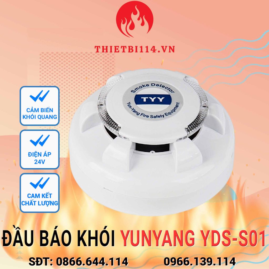 Đầu báo khói Yunyang YDS-S01
