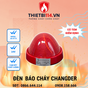 Đèn báo cháy 24V Changder Model CD-IL1