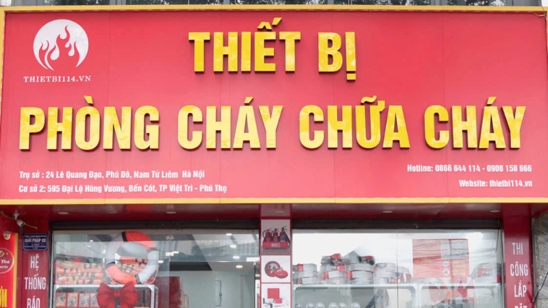 THIETBI114.VN là đơn vị hàng đầu tại Việt Nam chuyên cung cấp thiết bị PCCC