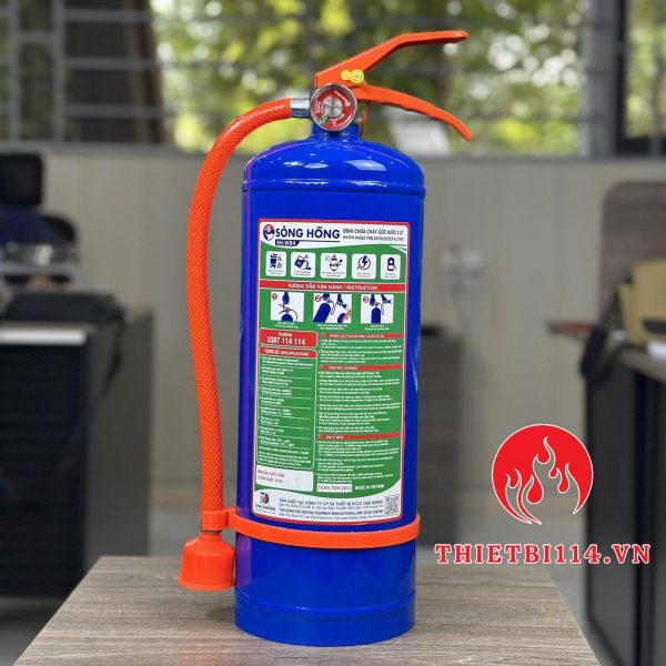 Bình chữa cháy gốc nước 4 lít Sông Hồng