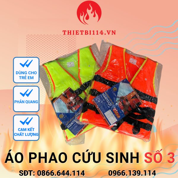 Áo phao cứu sinh số 3