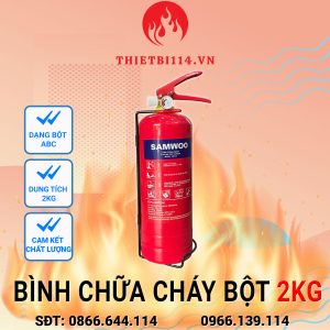 Bình chữa cháy bột 2kg