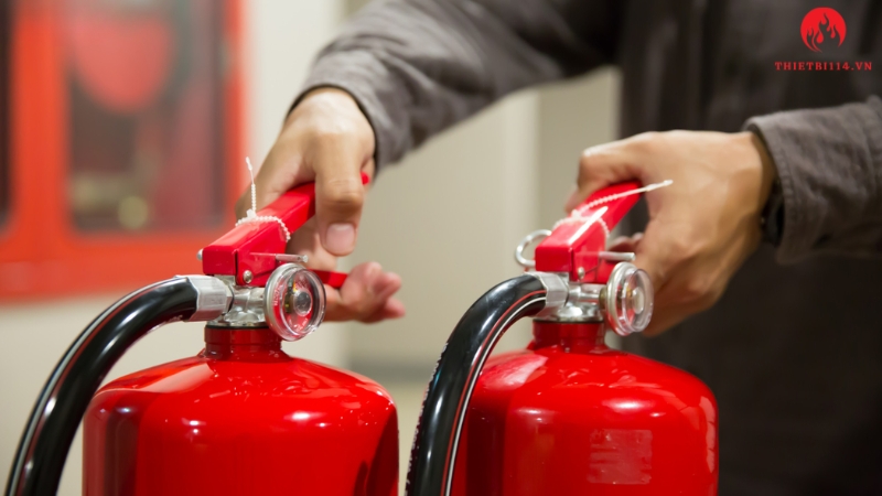 Mỗi chi tiết trong bình chữa cháy bọt Foam 6L đều được gia công tỉ mỉ