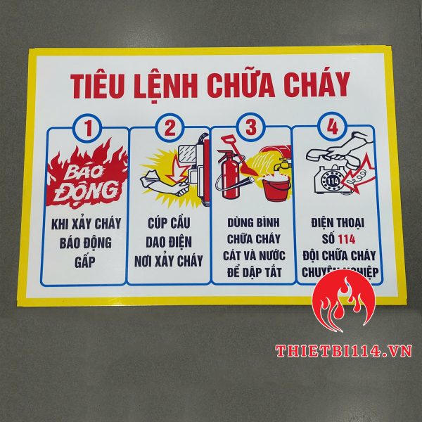 Tiêu lệnh chữa cháy Tôn