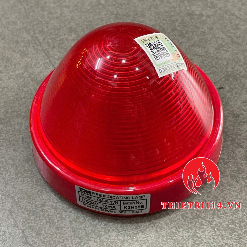 Đèn báo cháy Chungmei + Tem kiểm định