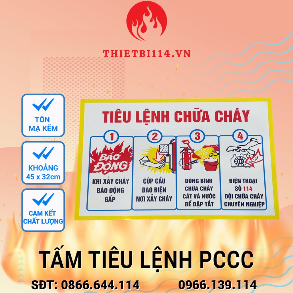 Tiêu lệnh chữa cháy Tôn