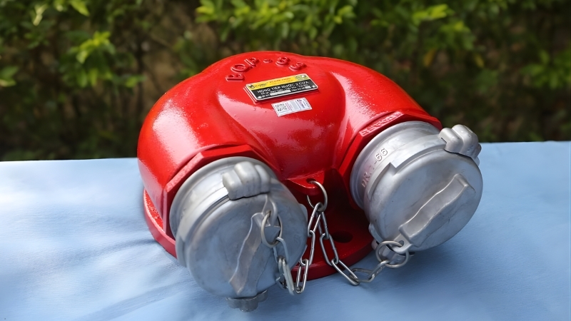 Họng tiếp nước 2 cửa Bộ Quốc Phòng được thiết kế theo tiêu chuẩn kỹ thuật nghiêm ngặt