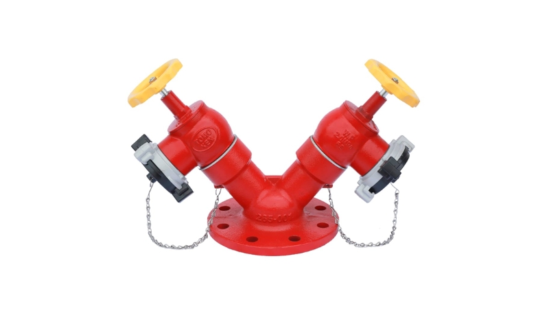 Trụ nước chữa cháy 2 cửa đáp ứng tiêu chuẩn TCVN 6379:1998