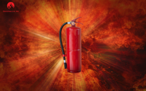 nổ bình chữa cháy