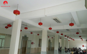 cách treo quả cầu chữa cháy