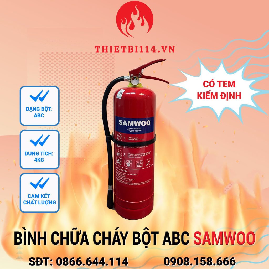 Bình chữa cháy bột ABC