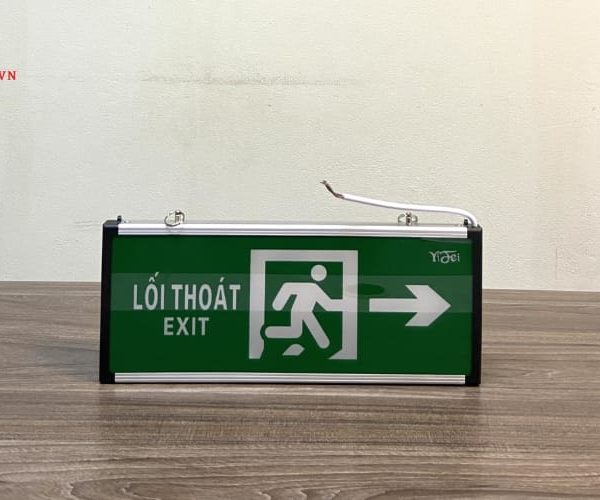 Đèn exit 2 mặt 1 hướng