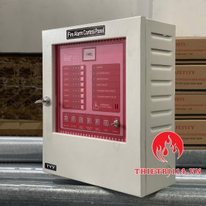 Tủ trung tâm báo cháy 8 kênh Yunyang YF3-0008L thực tế tại kho Thietbi114