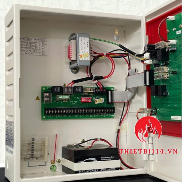 Tủ trung tâm báo cháy 8 kênh Yunyang YF3-0008L + Tem kiểm định