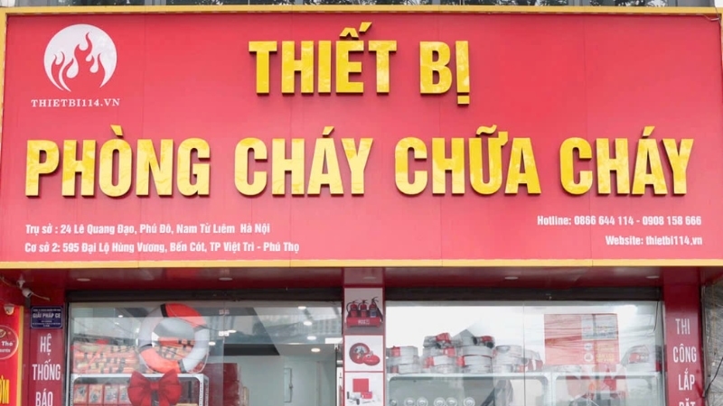 Thietbi114 tự hào là đơn vị uy tín trong lĩnh vực cung cấp thiết bị PCCC
