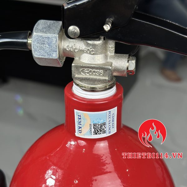 Bình chữa cháy Sông Hồng khí CO2 MT3