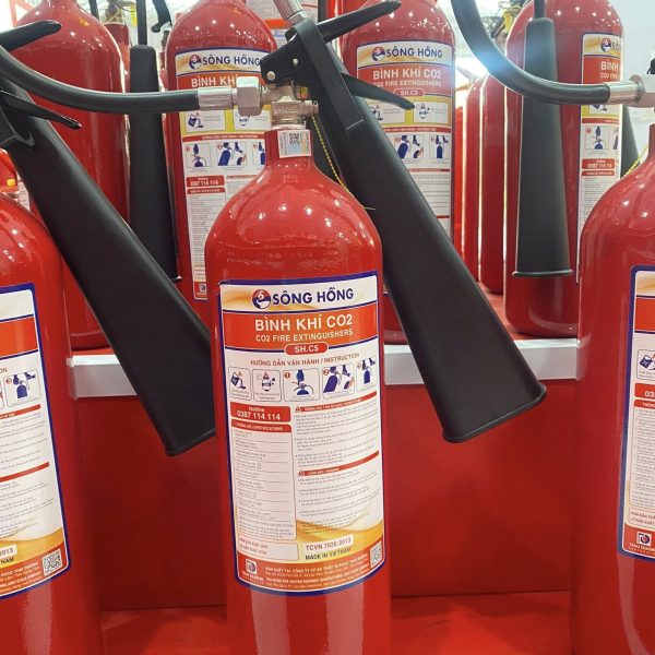 Bình chữa cháy Sông Hồng khí CO2 MT5