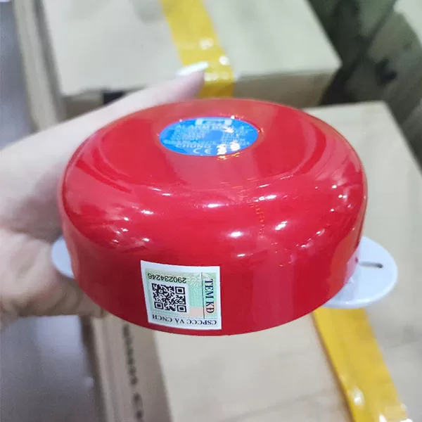 Chuông báo cháy Chungmei 4' CM-FB4 + Tem kiểm định