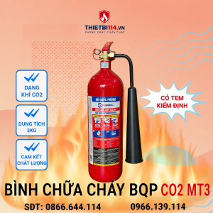 Bình Chữa Cháy CO2 3KG MT3 BQP
