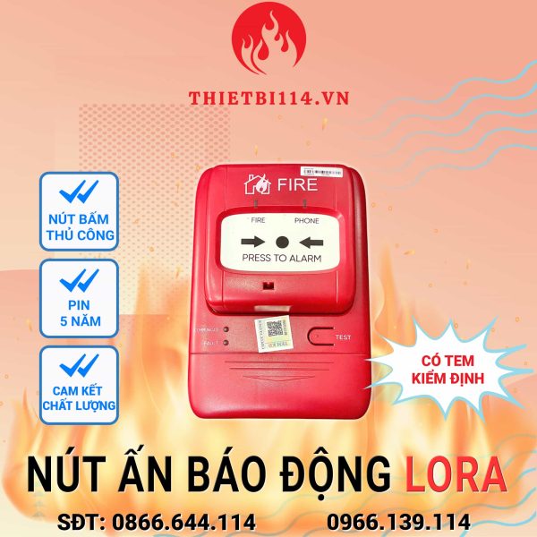 Điểm nổi bật của Lora Hikvision là khả năng tự kiểm tra và tắt báo động thông qua nút bấm chức năng