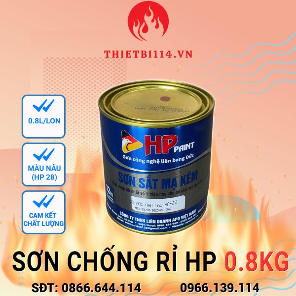 Sơn Chống rỉ mối hàn HP 0.8kg