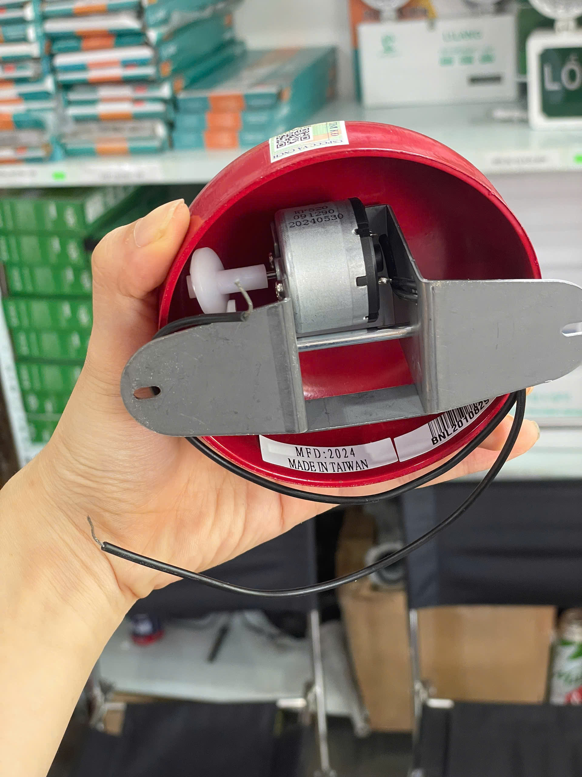 Cấu tạo của chuông báo cháy YunYang Model YFB-4