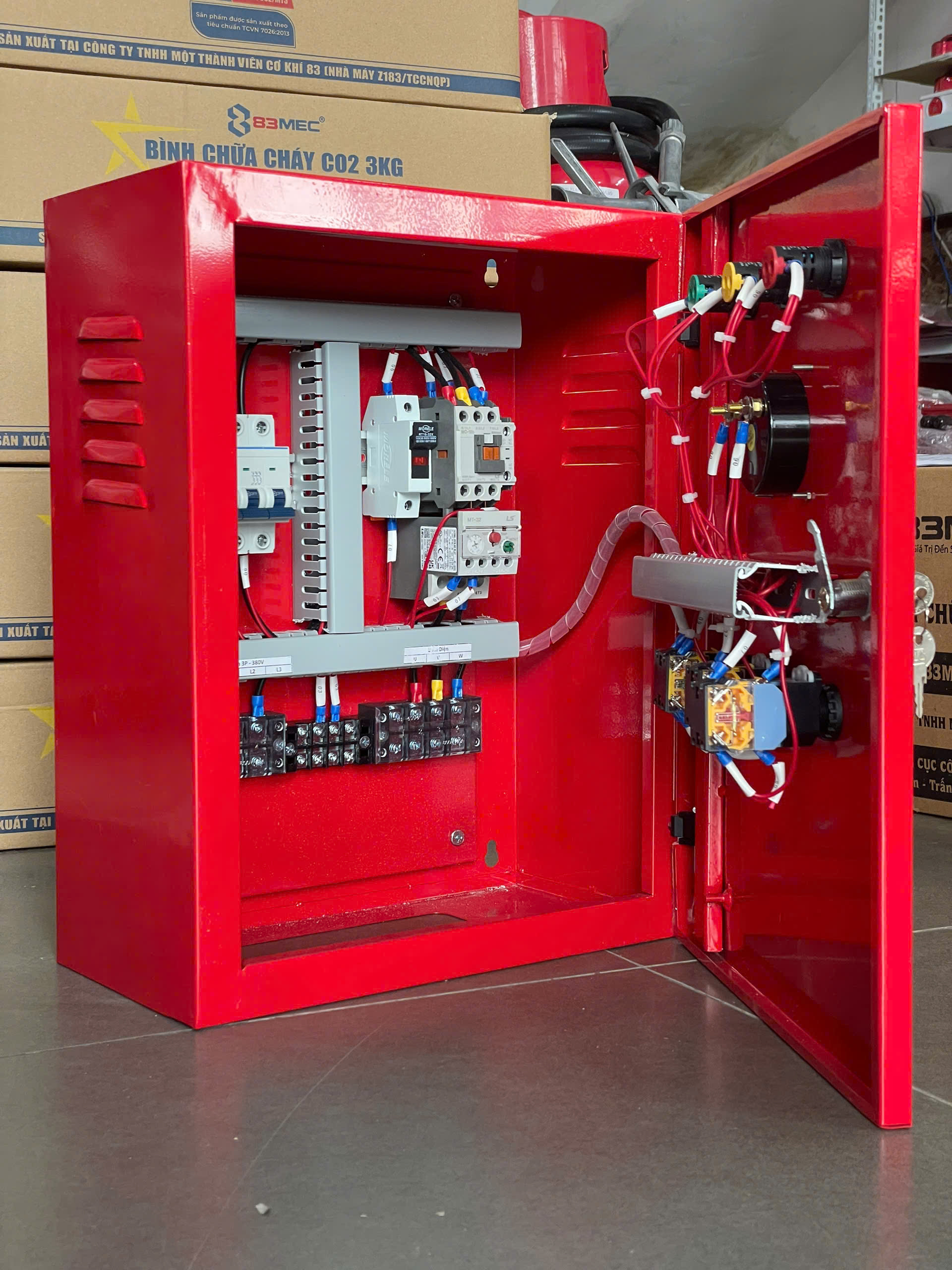 Cấu tạo & nguyên lý hoạt động của tủ điều khiển 01 bơm 7.5kw