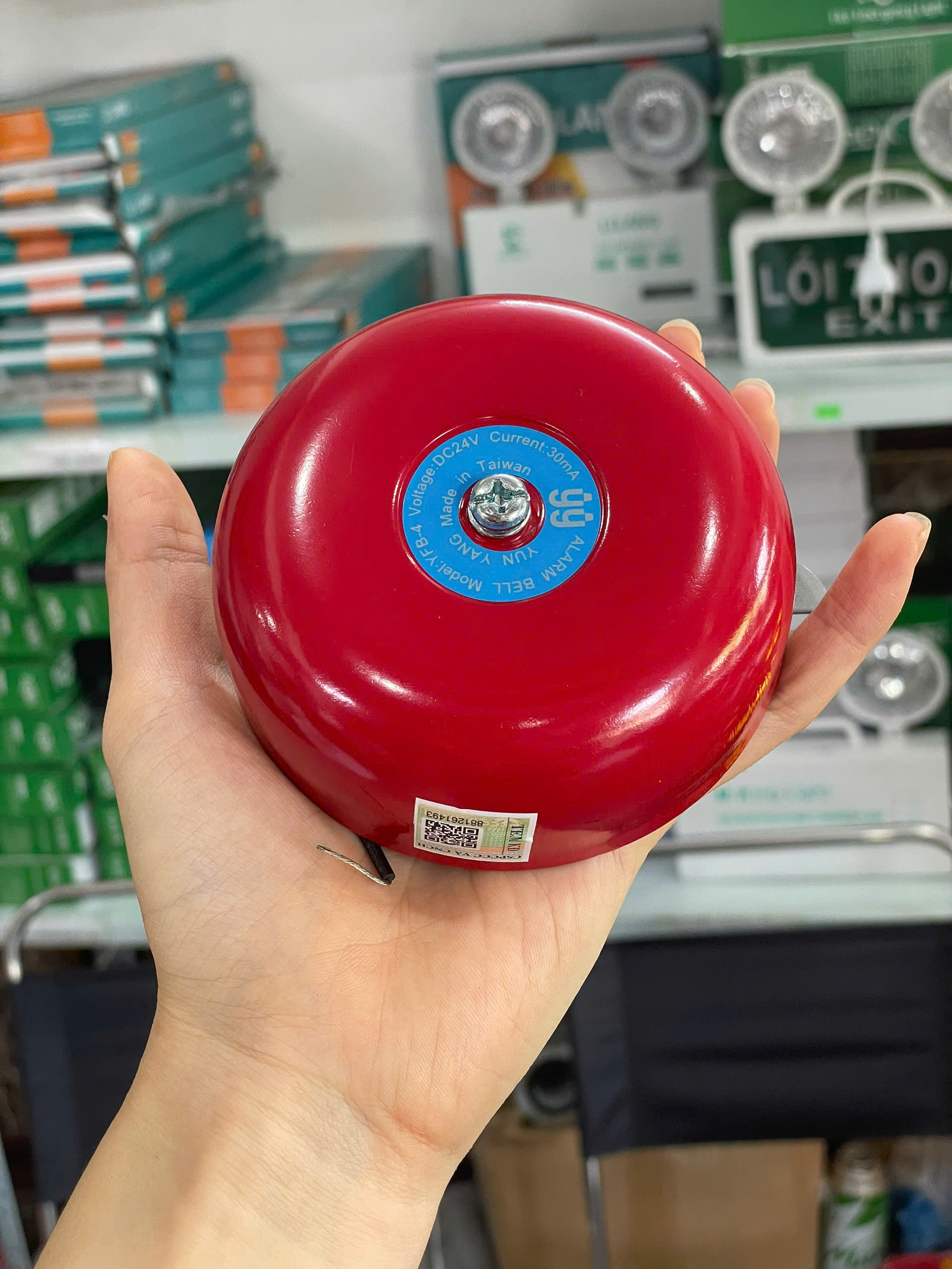 Chuông báo cháy YunYang YFB-4 là thiết bị cảnh báo âm thanh trong hệ thống báo cháy tự động