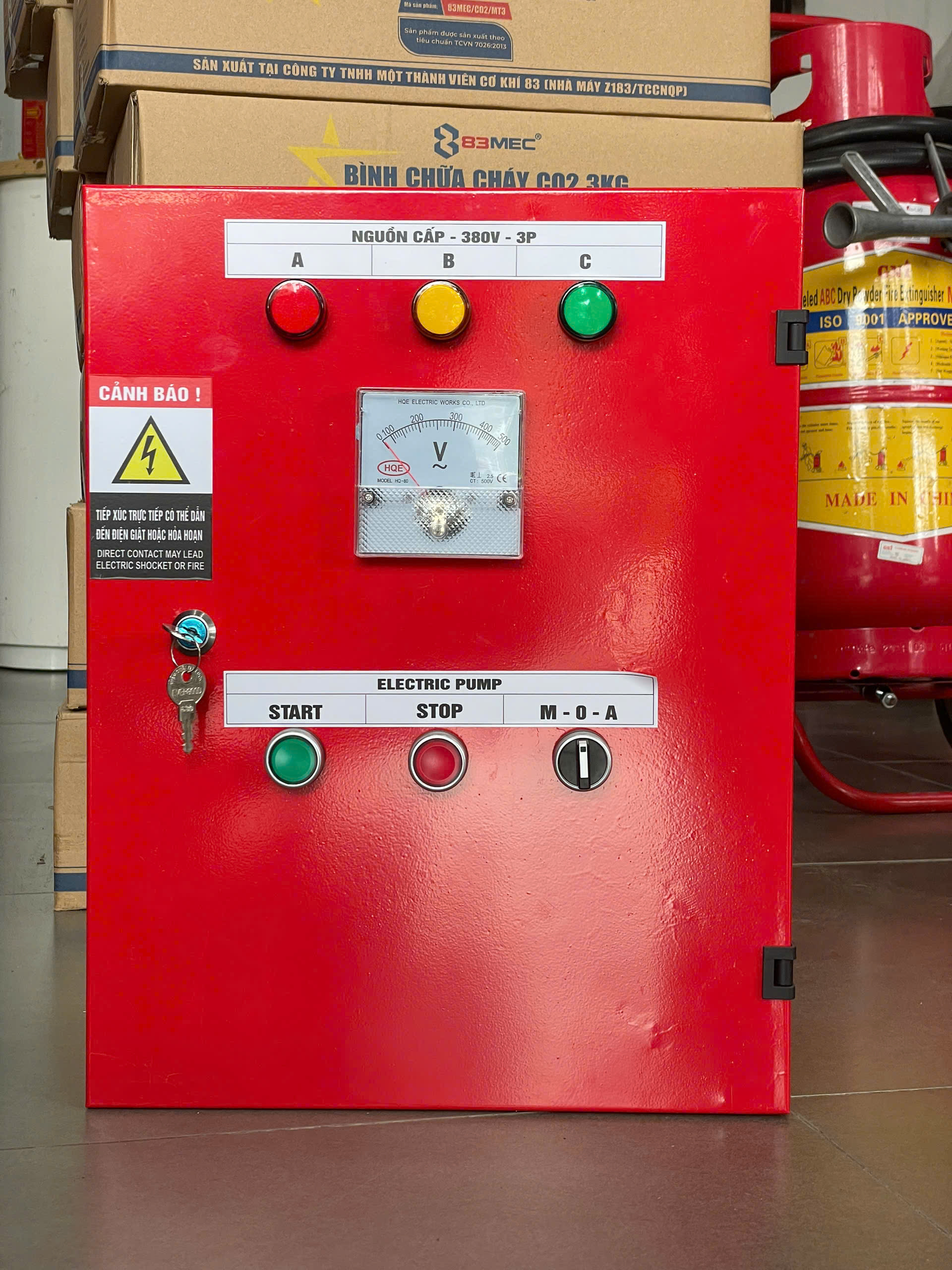 Tủ điều khiển 01 bơm 7.5kw