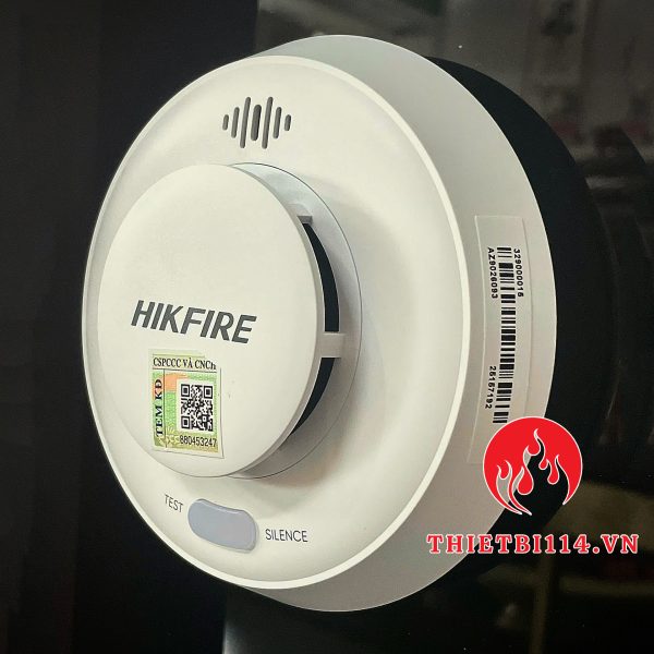 Đầu báo khói nhiệt 2 trong 1 độc lập 4G Hikvision