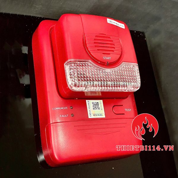 Còi đèn báo cháy không dây Hikvision được thiết kế để đảm bảo khả năng cảnh báo nhanh