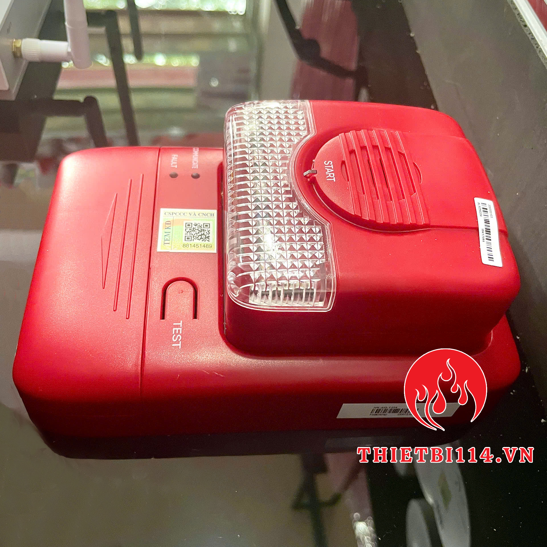 Còi đèn báo cháy không dây Hikvision Còi đèn báo cháy không dây Hikvision