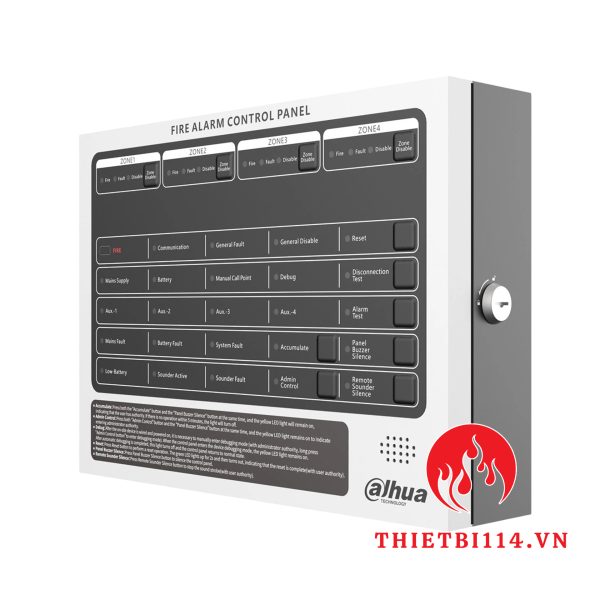 Tủ trung tâm báo cháy 4 kênh Dahua DHI-HY-C102-4