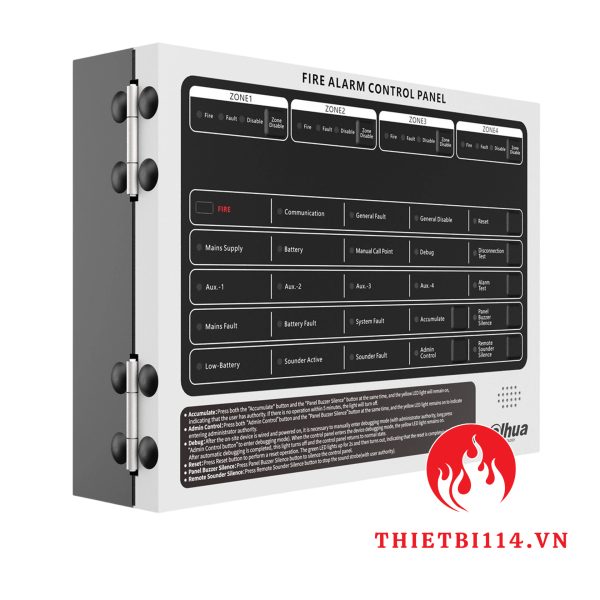 Tủ trung tâm báo cháy 4 kênh Dahua DHI-HY-C102-4
