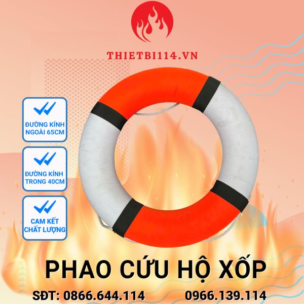 Phao cứu hộ xốp