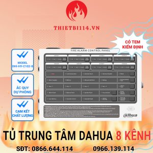 Tủ trung tâm báo cháy 8 kênh Dahua DHI-HY-C102-8