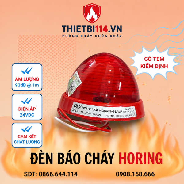 Đèn báo cháy Horing