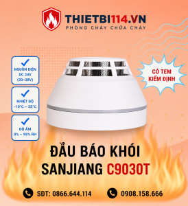 Đầu báo khói Sanjiang C9030T