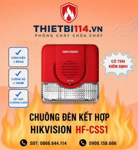 Chuông đèn kết hợp Hikvision HF-CSS1