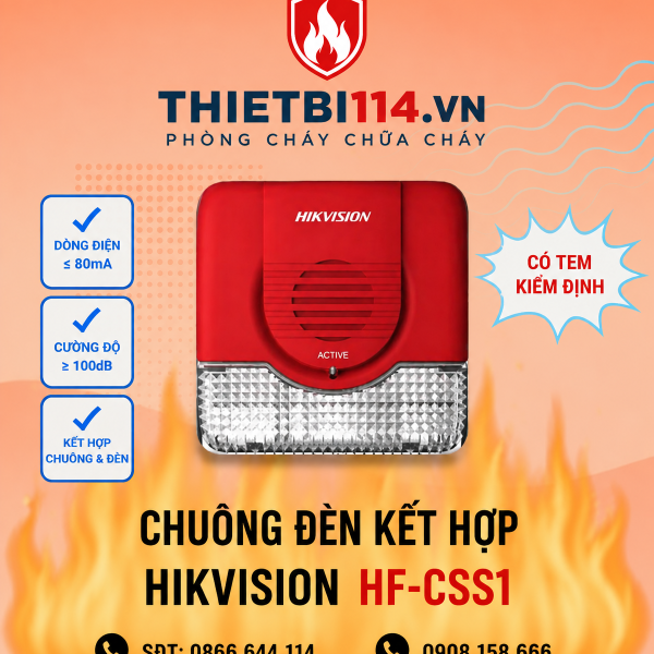 Chuông đèn kết hợp Hikvision HF-CSS1