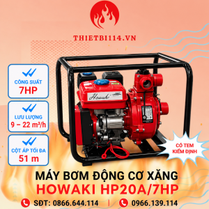 Máy bơm động cơ xăng Howaki HP20A/7HP