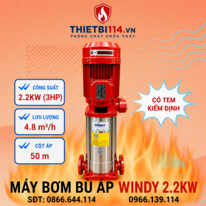 Máy bơm bù áp Windy 2.2KW