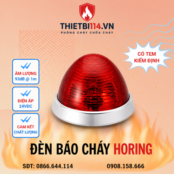 Đèn báo cháy Horing