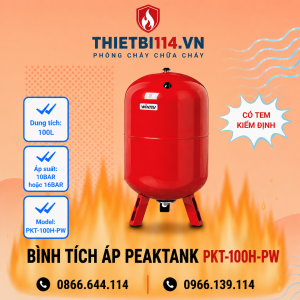 Bình tích áp 100L 10Bar PEAKTANK PKT-100H-PW