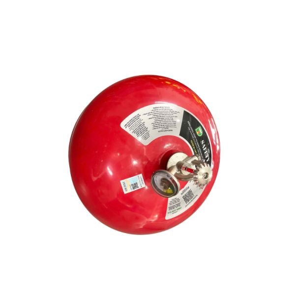 Bình Cầu Chữa Cháy Tự Động Safety ABC 6kg + Tem kiểm định