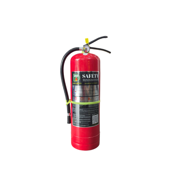 Bình Chữa Cháy Safety Bột ABC 8kg+ Tem kiểm định