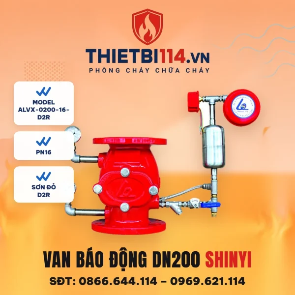 Van báo động ALVX-0200-16-D2R ShinYi
